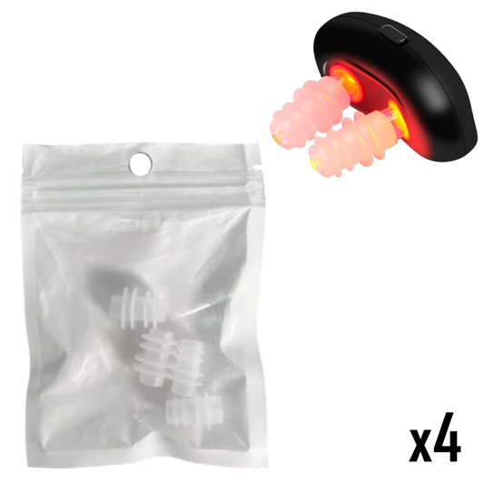 Lot de 4 embouts silicone de rechange
